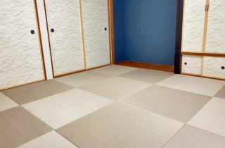 高級な和紙の琉球畳