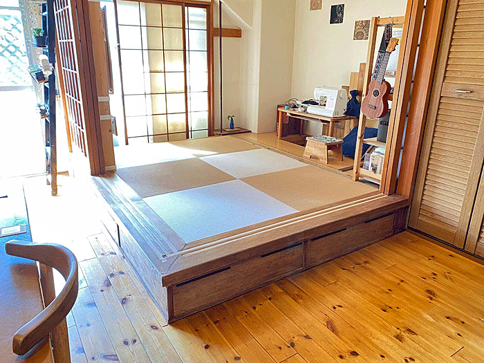 心地よい畳
