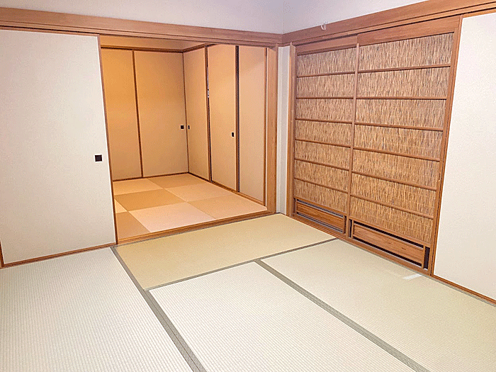 縁無し畳と縁付き畳