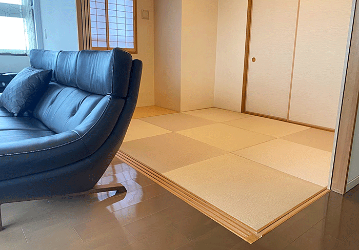 お洒落な琉球畳