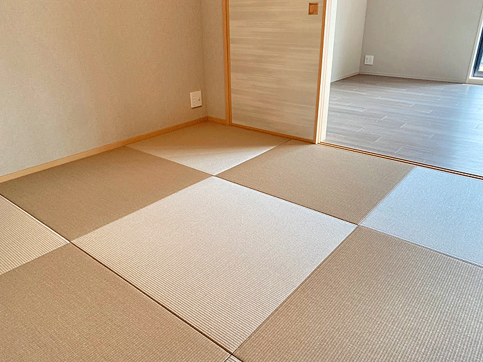 統一感のある畳