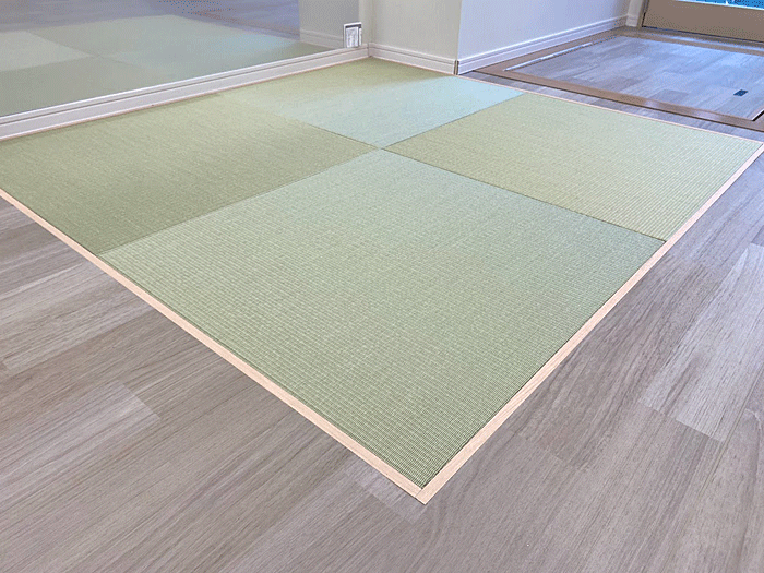 小さなお子供にも安心な畳です
