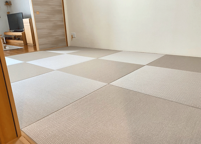 灰桜色の琉球畳