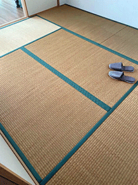 施工前のたたみ
