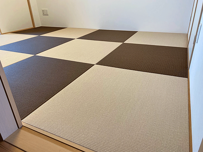 2色の琉球畳
