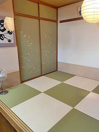 和紙畳と和紙襖紙