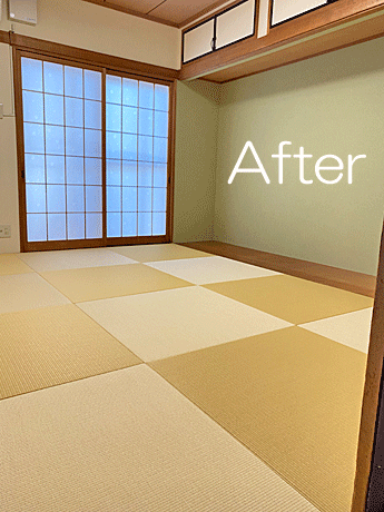 オーダーメイドの琉球畳