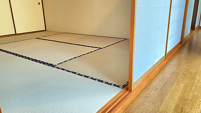 ささくれない和紙畳