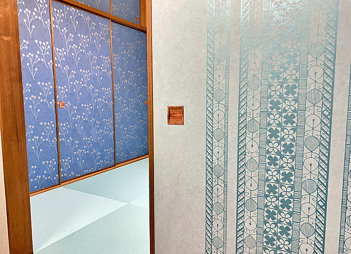 燦　和紙の襖紙