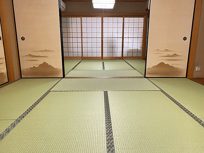 ささくれない畳に張替