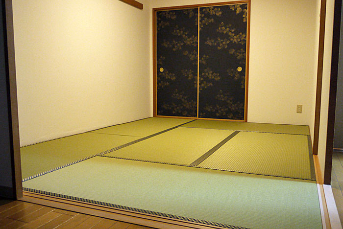 一帖サイズ縁付き畳　新調