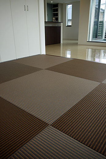 ストライプ　琉球畳