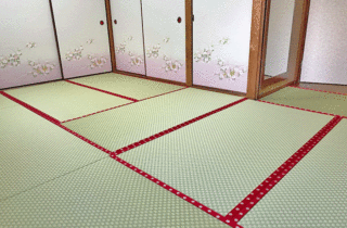 大阪　市松畳