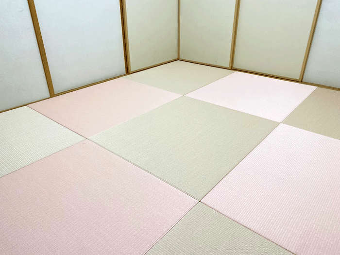 ２色のカラー畳