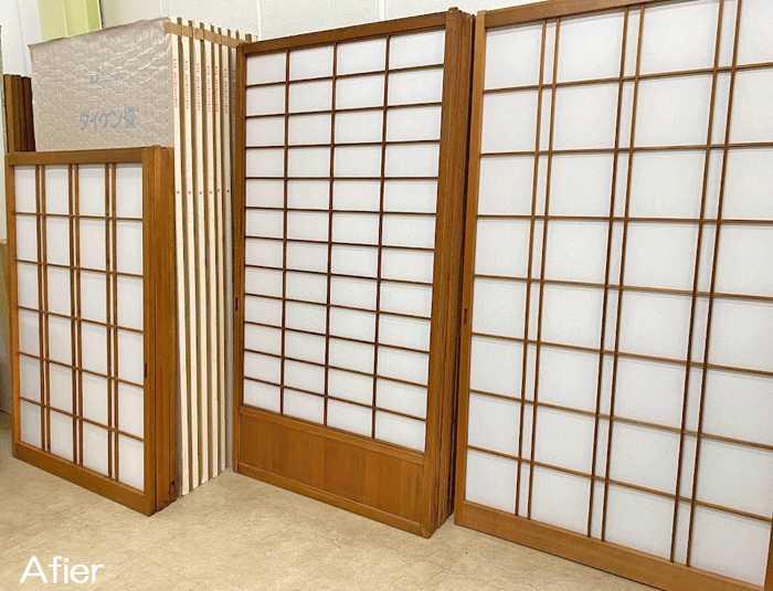 障子張替　大阪