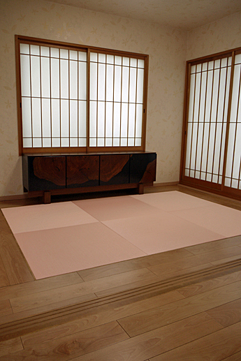 ３畳間を琉球畳