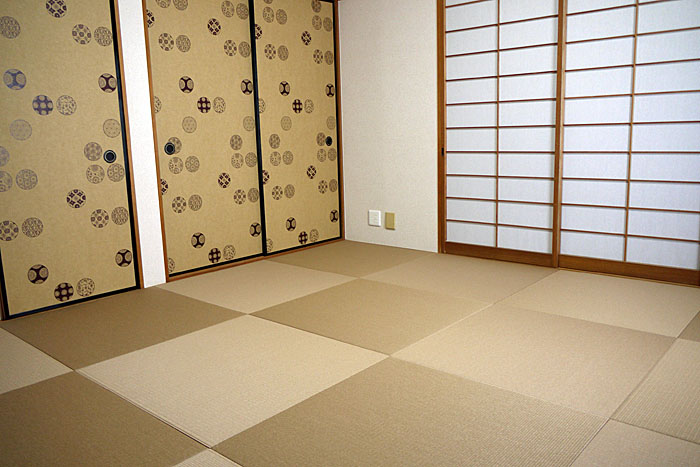 小麦色の琉球畳
