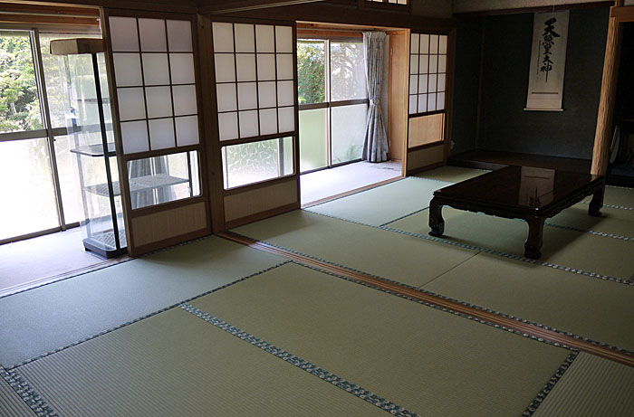 日本家屋　畳
