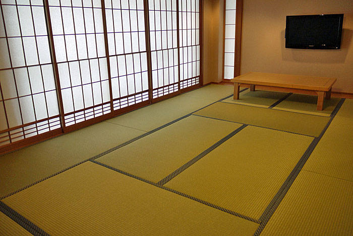 旅館の客室畳