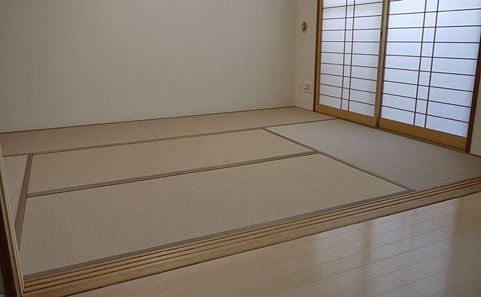 カラー畳に張替