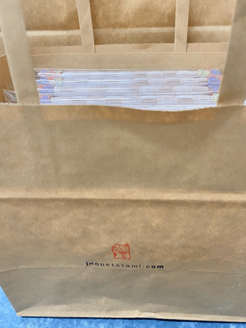 井上製畳所の小さな畳