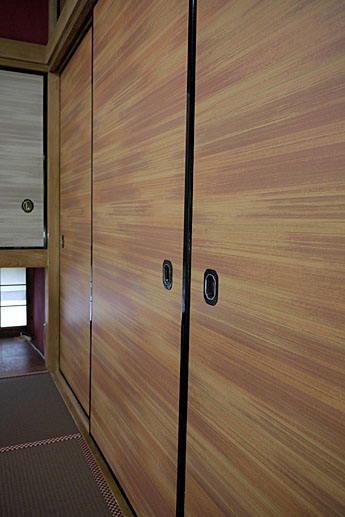 カラー襖の張替