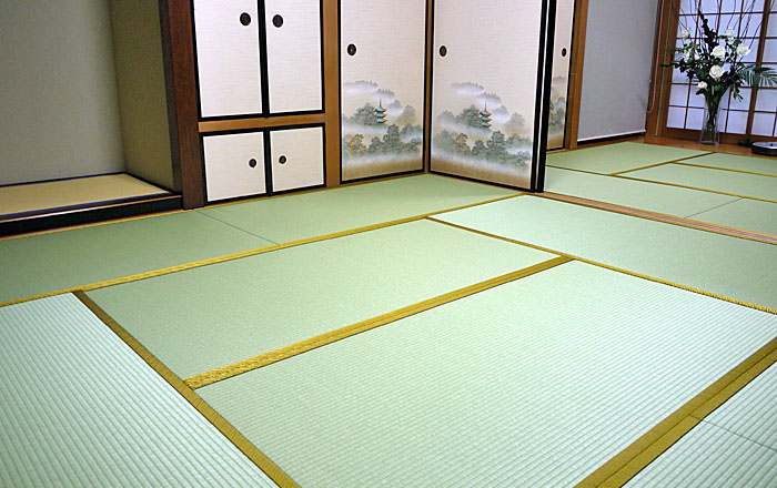 和紙畳　表替え
