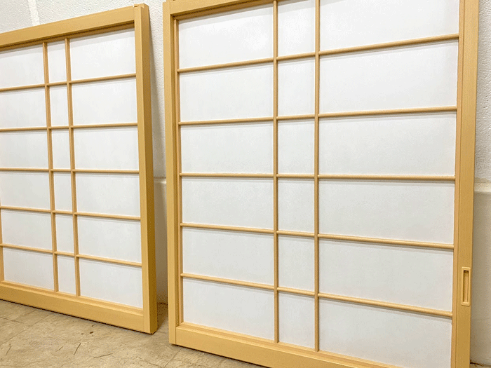 障子紙張替　大阪