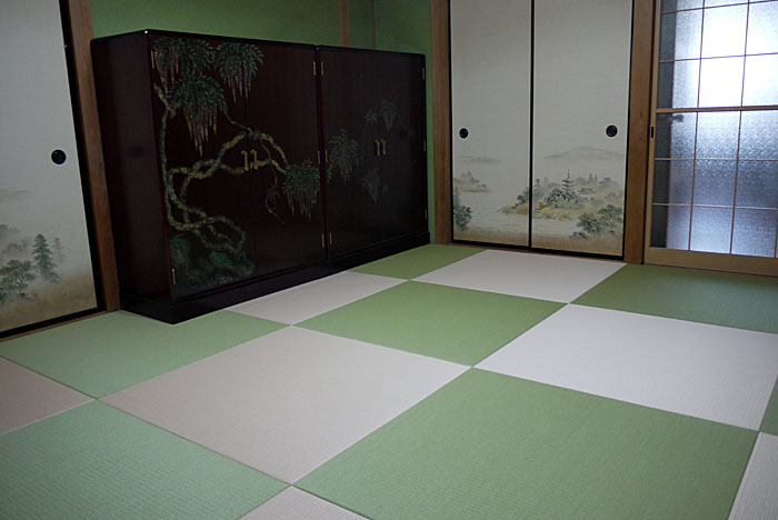 和紙へりなし畳