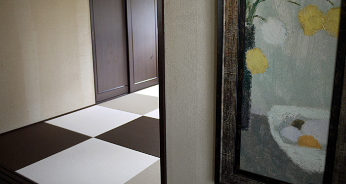 ストライプ琉球畳