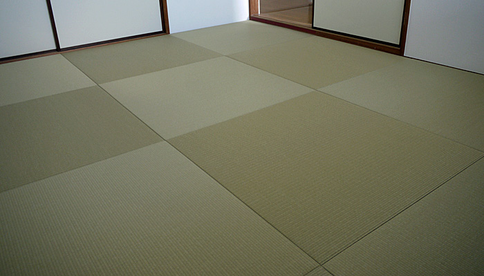へりなし畳　新調