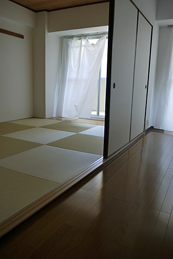 フローリング続きの畳
