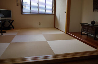 白茶色畳　大阪