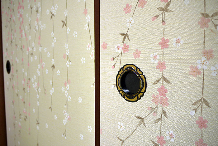 枝垂桜ふすま紙