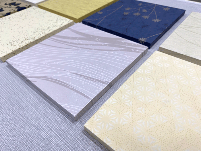 井上製畳所の襖紙雑貨