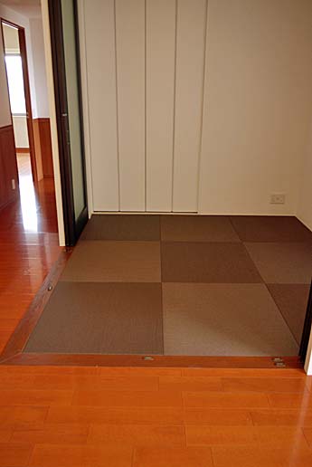 清流　へりなし畳