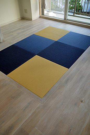 個性あふれる畳