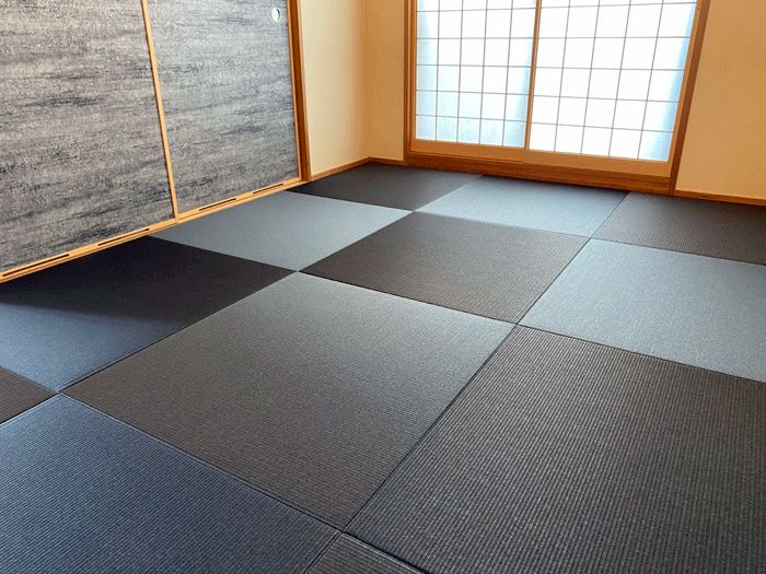 モダンでシックな和室
