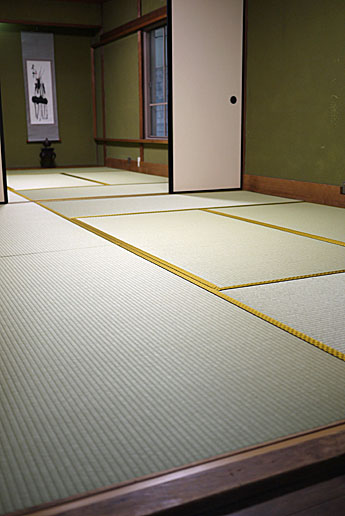 変色しない和紙畳