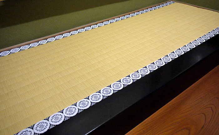 高麗縁　床の間