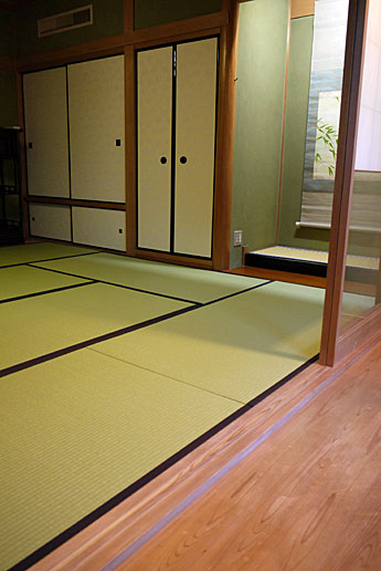 変色しない和紙畳