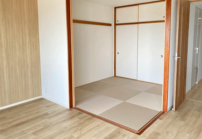 灰桜色　琉球畳　大阪市
