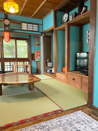 花鳥の畳縁　開運福太郎