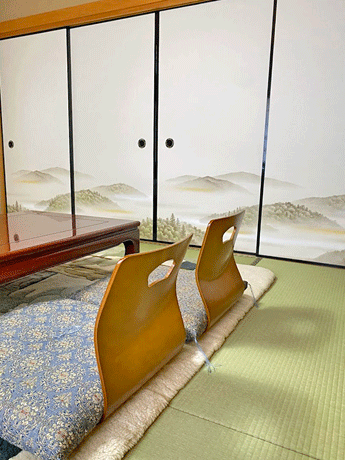 落ち着く和室空間